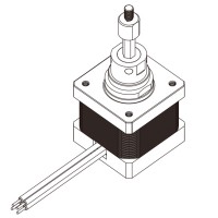 35mm系列固定轴式直线步进电机-14HYA