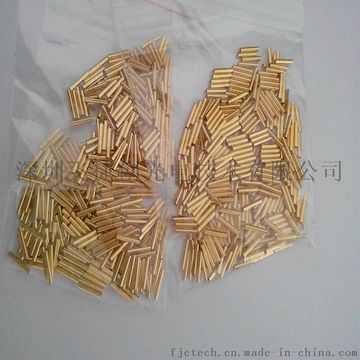 1.8*1.4*8 光纤准直器镀金管 生产厂家 迷你镀金管