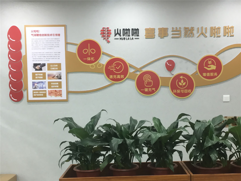 火啦啦科技文化墙