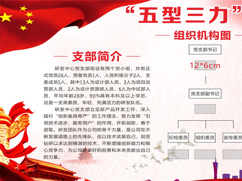 党支部文化墙